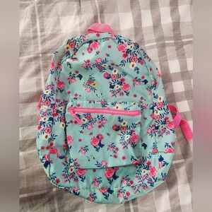 Floral Packable Back Pack, Light Weight